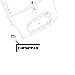Abarth500Buffer/Pad,Tailgate
