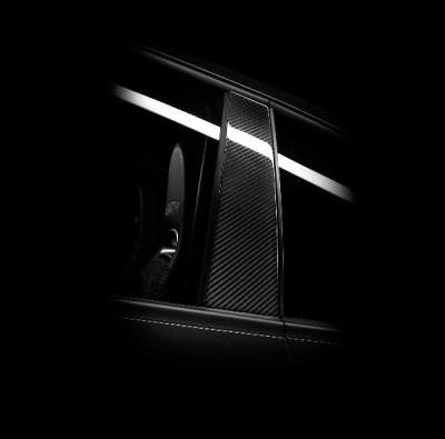 Abarth595ExteriorCarbonFibrePillarSet