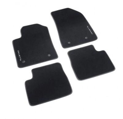 AlfaRomeoGiuliettaCarpetMats,SilverStitching/NewLogoRHD