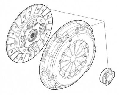 AlfaRomeoMiToClutchKit(3-piece)