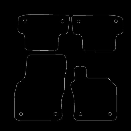 AudiA32012to2020&S3Hatchback3drFloorMats