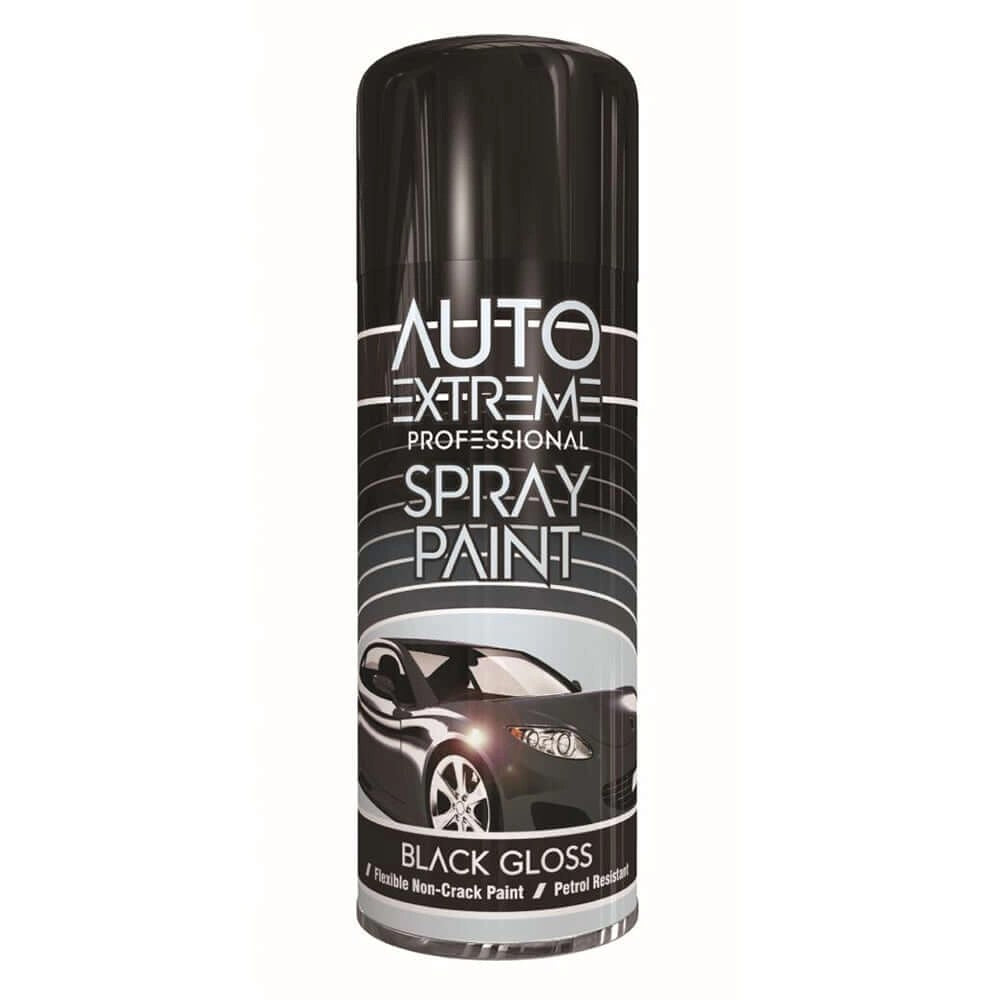 AXBLACKGLOSSSPRAYPAINT400ML