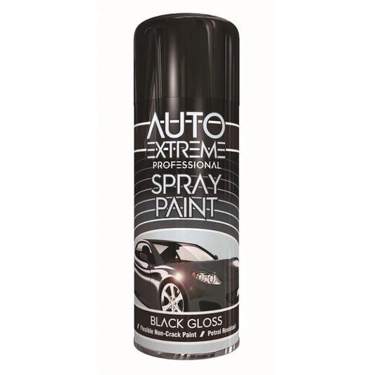 AXBLACKGLOSSSPRAYPAINT400ML