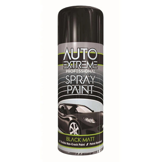 AXBLACKMATTSPRAYPAINT400ML