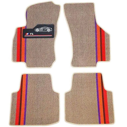 BeigeDoubleLayerMats