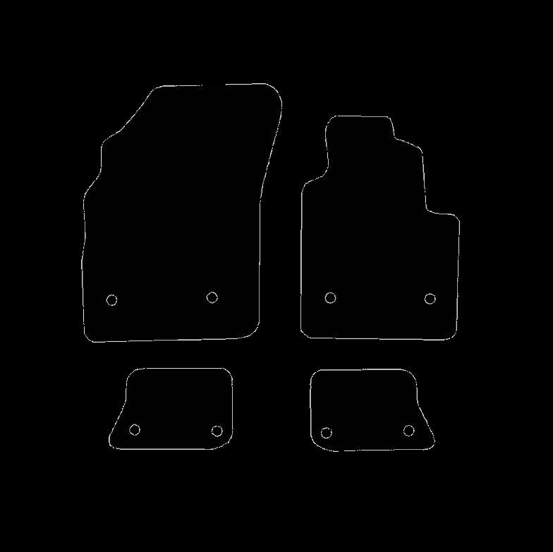BentleyContinental2003to2010GTIncludesclipsinrearFloorMats