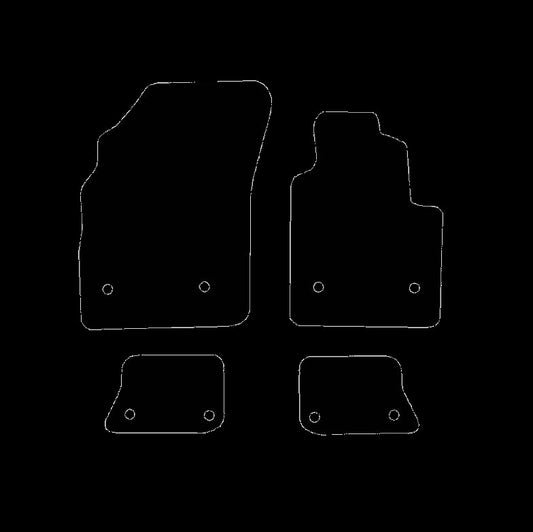 BentleyContinental2003to2010GTIncludesclipsinrearFloorMats