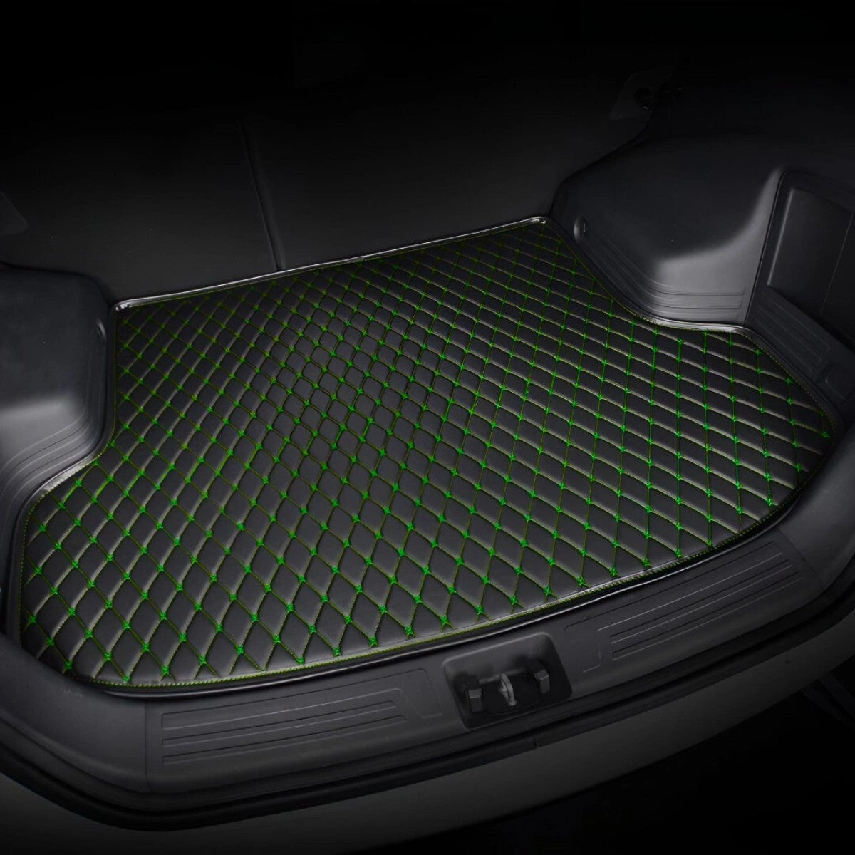 Black&GreenCustomBootMat