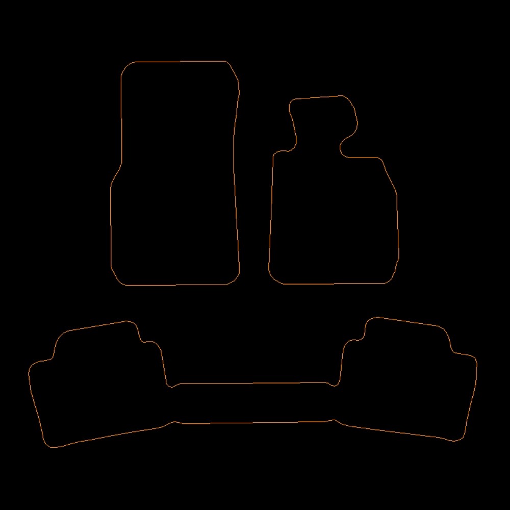 BMW3Series2012to2019F30/F31with1piecerearmatFloorMats