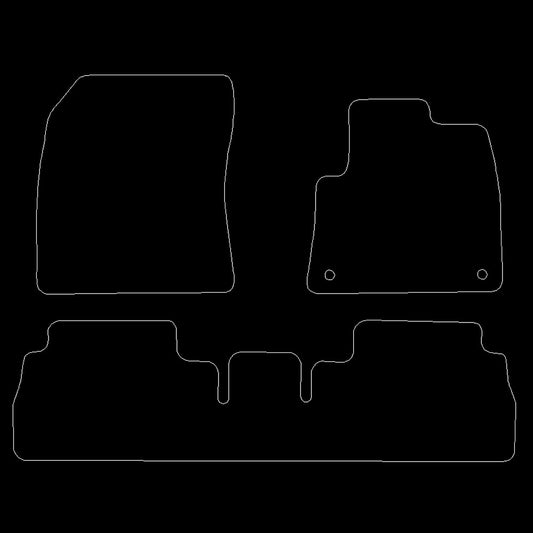 CitroenBerlingoMultispace2018toCurrentWithSecondRowFloorMats