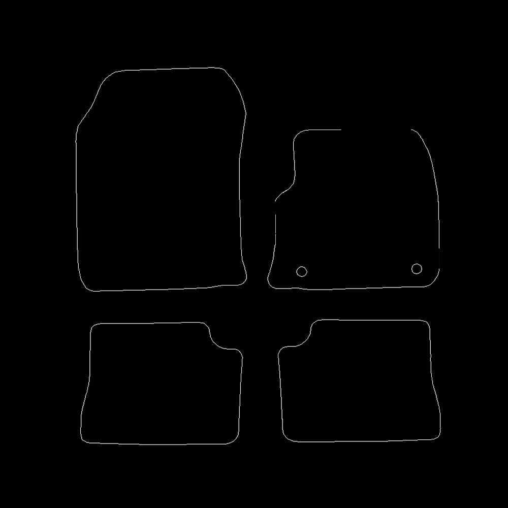 CitroenDS32019toCurrentCrossbackE-TensemodelFloorMats