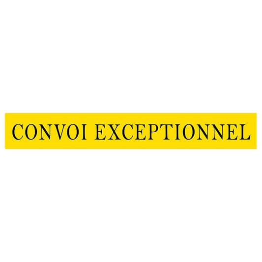ConvoiExceptionnelMaterialSign1900mmX300mm