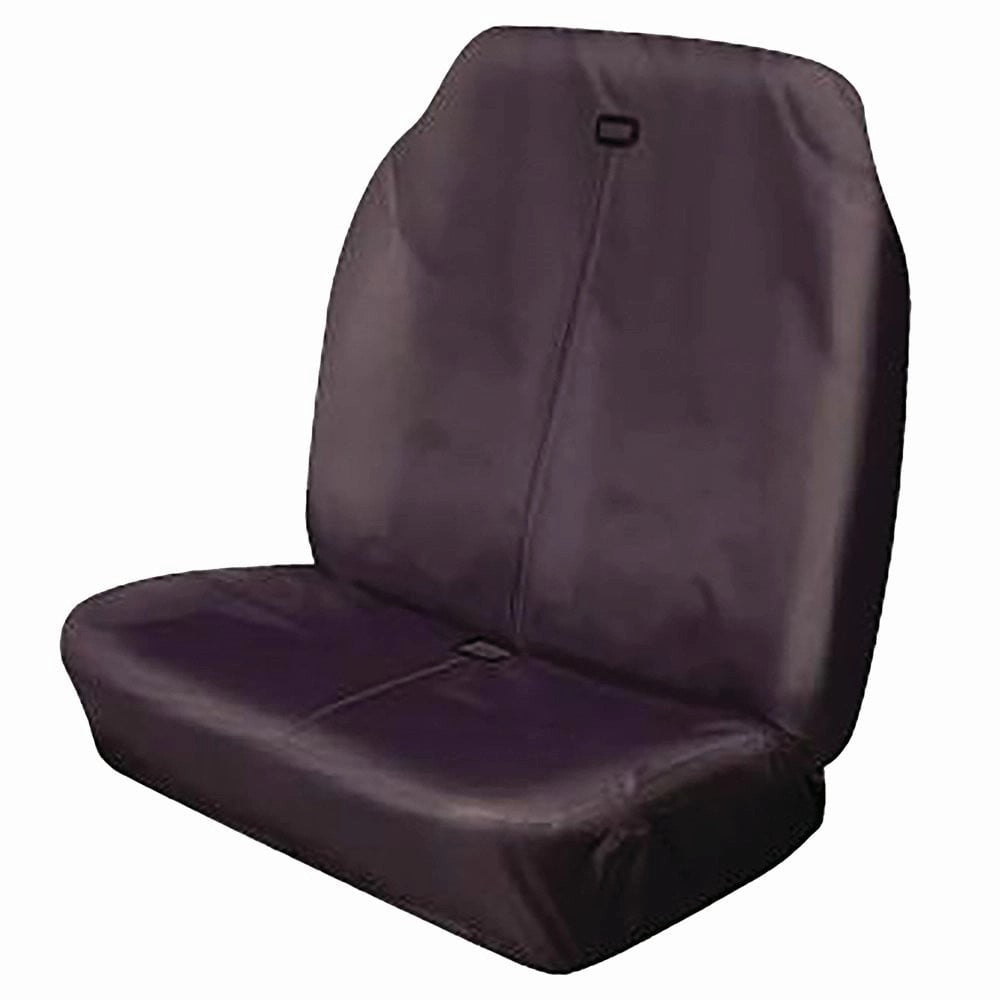 CosmosHiBackStretchHeavyDutyDoubleFrontPassengerVanSeatCover-Black