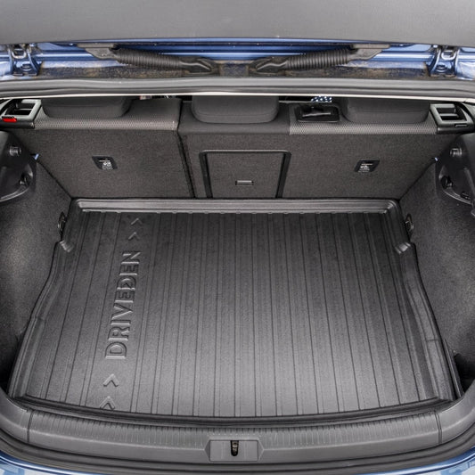 DriveDenCustom-FitRubberBootMattofitVolkswagenGolfHatchbackMk.72013-2020(withRaisedVariableHeightBootFloor)