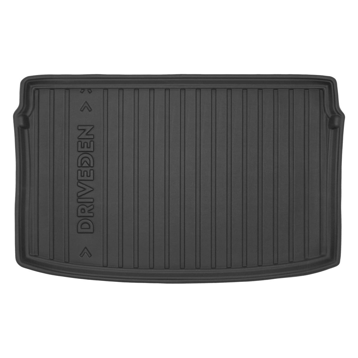 DriveDenCustom-FitRubberBootMattofitVolkswagenPoloMk.62018-2026(withRaisedVariableHeightBootFloor)