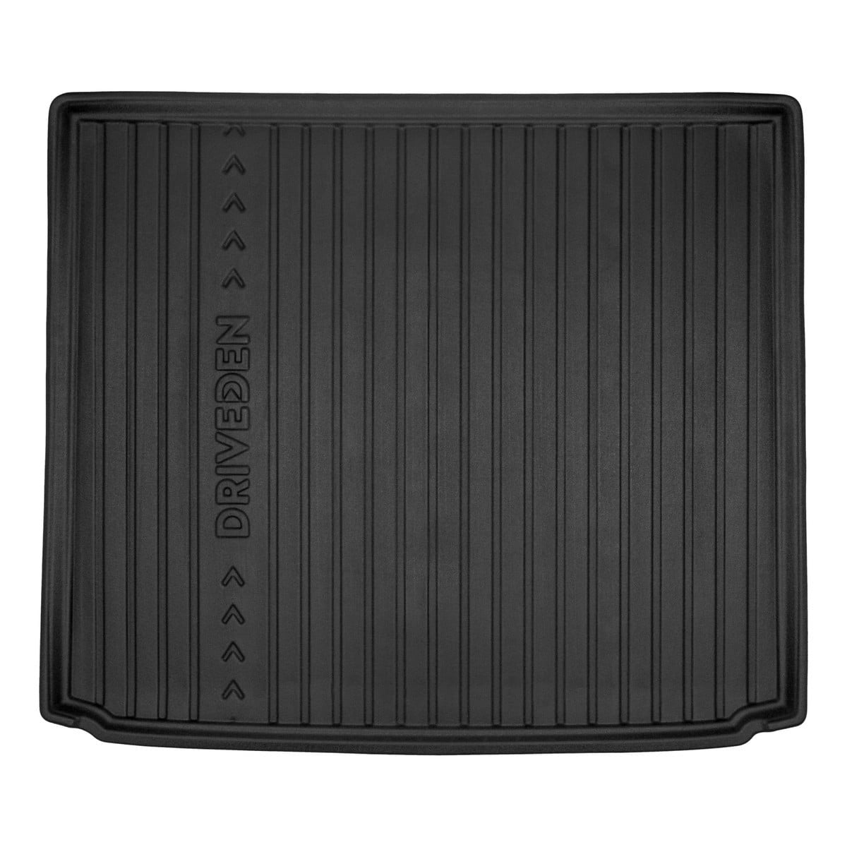 DriveDenCustom-FitRubberBootMattofitFordFocusEstateMk.42018-2026(withTemporarySpareWheel,RaisedBootFloor)