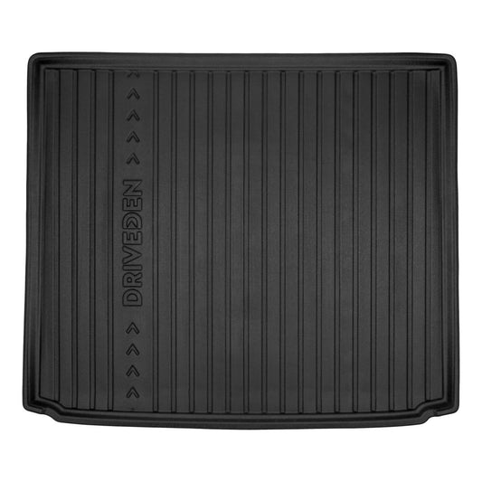 DriveDenCustom-FitRubberBootMattofitFordFocusEstateMk.42018-2026(withTemporarySpareWheel,RaisedBootFloor)