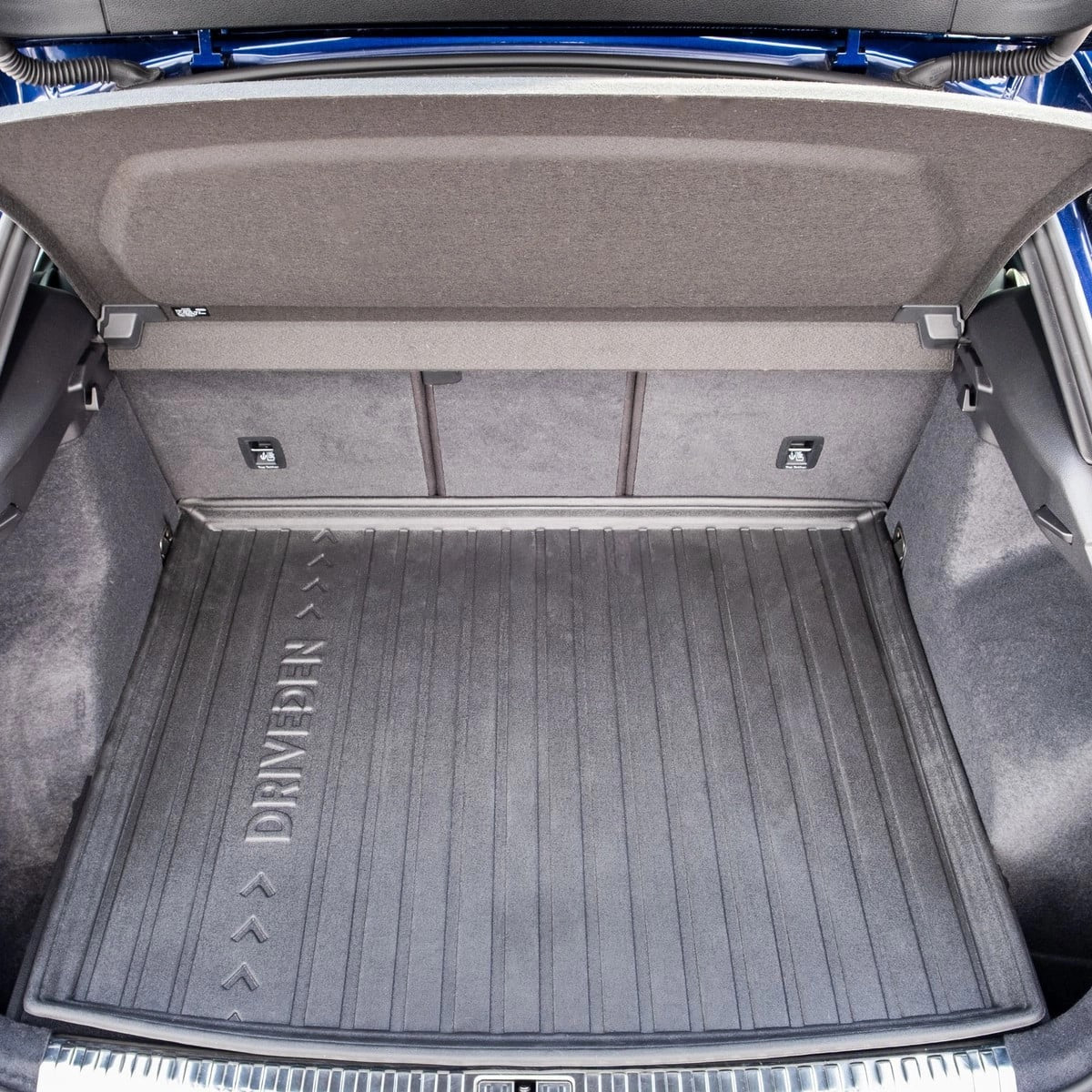 DriveDenCustom-FitRubberBootMattofitAudiQ3SUVMk.22019-2025(withRaisedBootFloor,FixedRearBench)