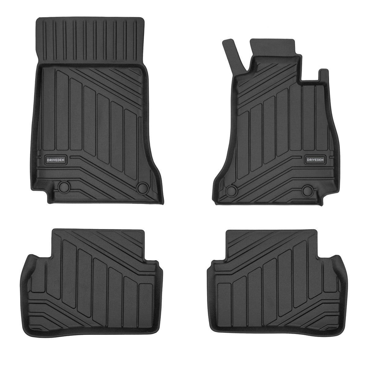 DriveDenCustom-FitRubberCarMatstofitMercedesCClassSaloon(W205)2014-2021