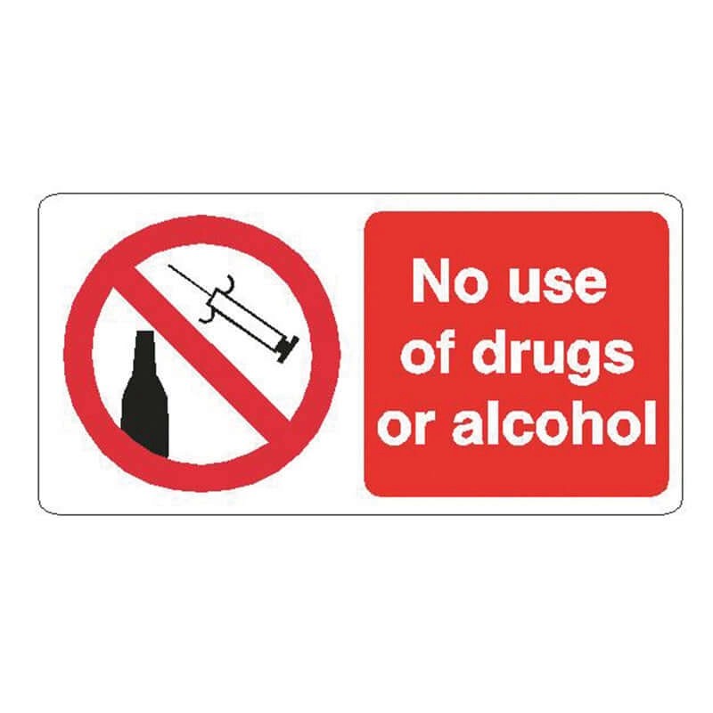 Drugs&AlcoholSign-200mmX100mm