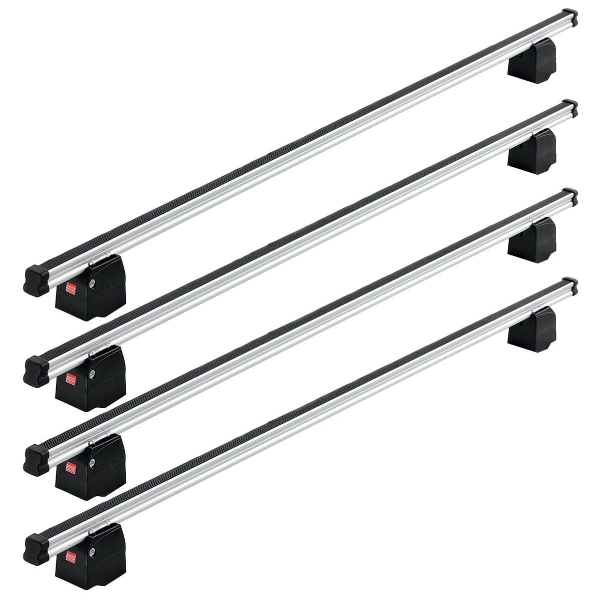 FabbriAluminium4BarRoofRackforVolkswagenCrafter(MWB)L3(HighRoof)H22017-2025(200KgLoadLimit)