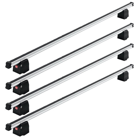 FabbriAluminium4BarRoofRackforFiatDucato(XLWB)L4(HighRoof)H22006-2025(200KgLoadLimit)