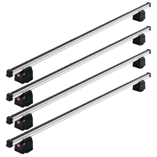 FabbriAluminium4BarRoofRackforRenaultMaster(LWB)L3(LowRoof)H12010-2023(200KgLoadLimit)