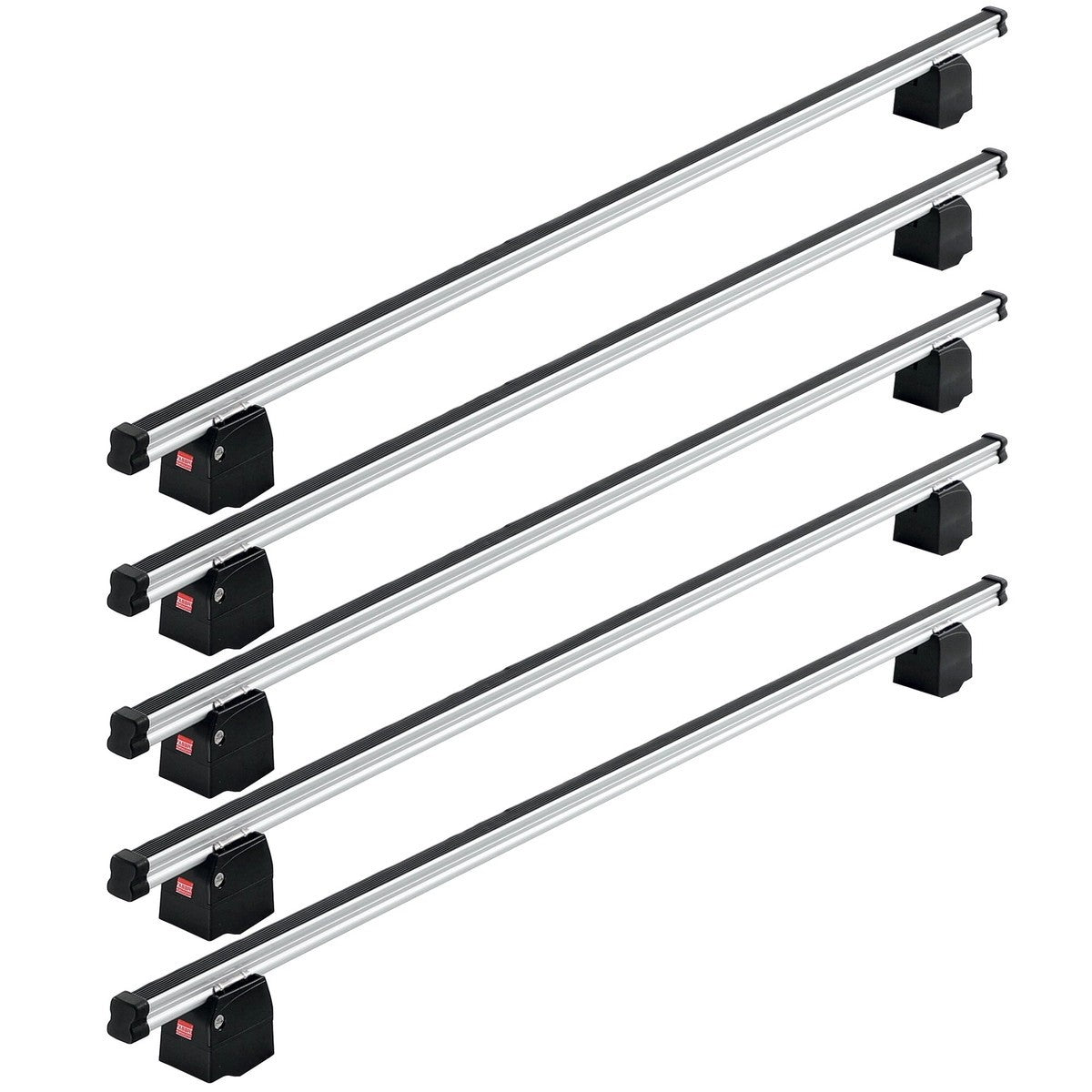 FabbriAluminium5BarRoofRackforPeugeotTraveller(Standard)L22016-2025(250KgLoadLimit)