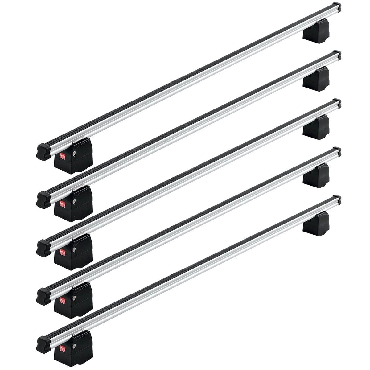 FabbriAluminium5BarRoofRackforCitroenDispatch(XLWB)L32016-2025(250KgLoadLimit)