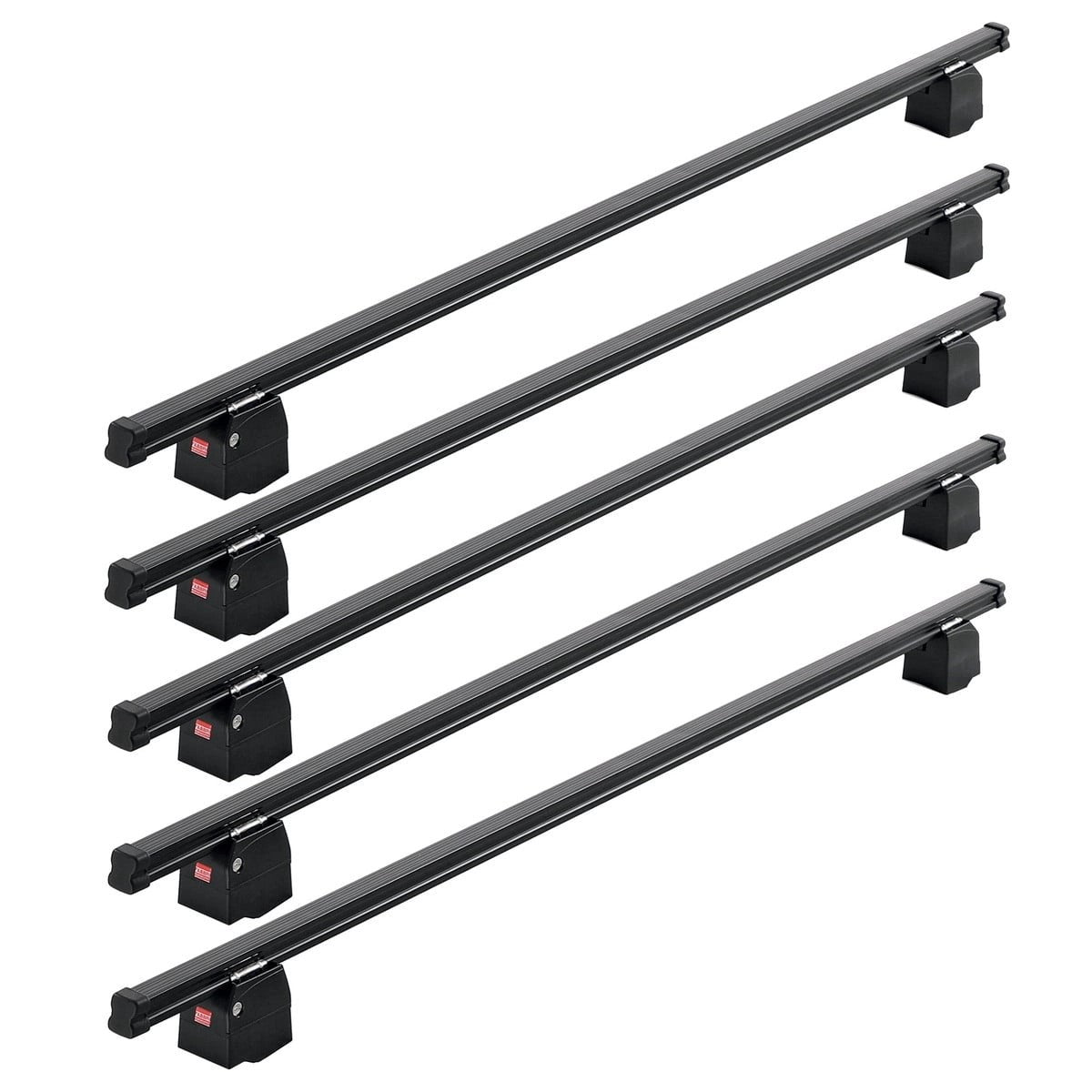 FabbriSteel5BarRoofRackforPeugeotTraveller(Standard)L22016-2025(250KgLoadLimit)