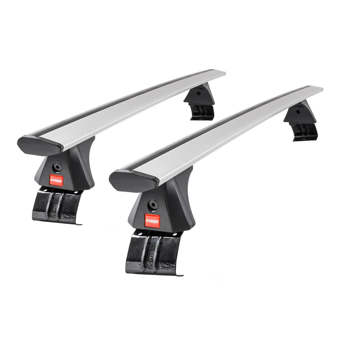 FabbriVivaSilverAluminiumRoofBarstofitNissanJukeMk.12010-2019(NoRoofRails)