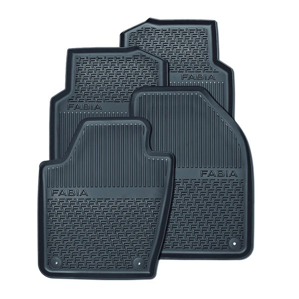 Fabia2018-2021FrontRubberMats