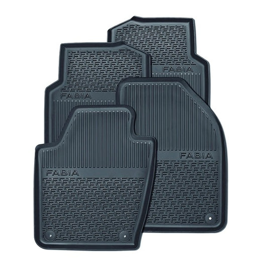 Fabia2018-2021FrontRubberMats