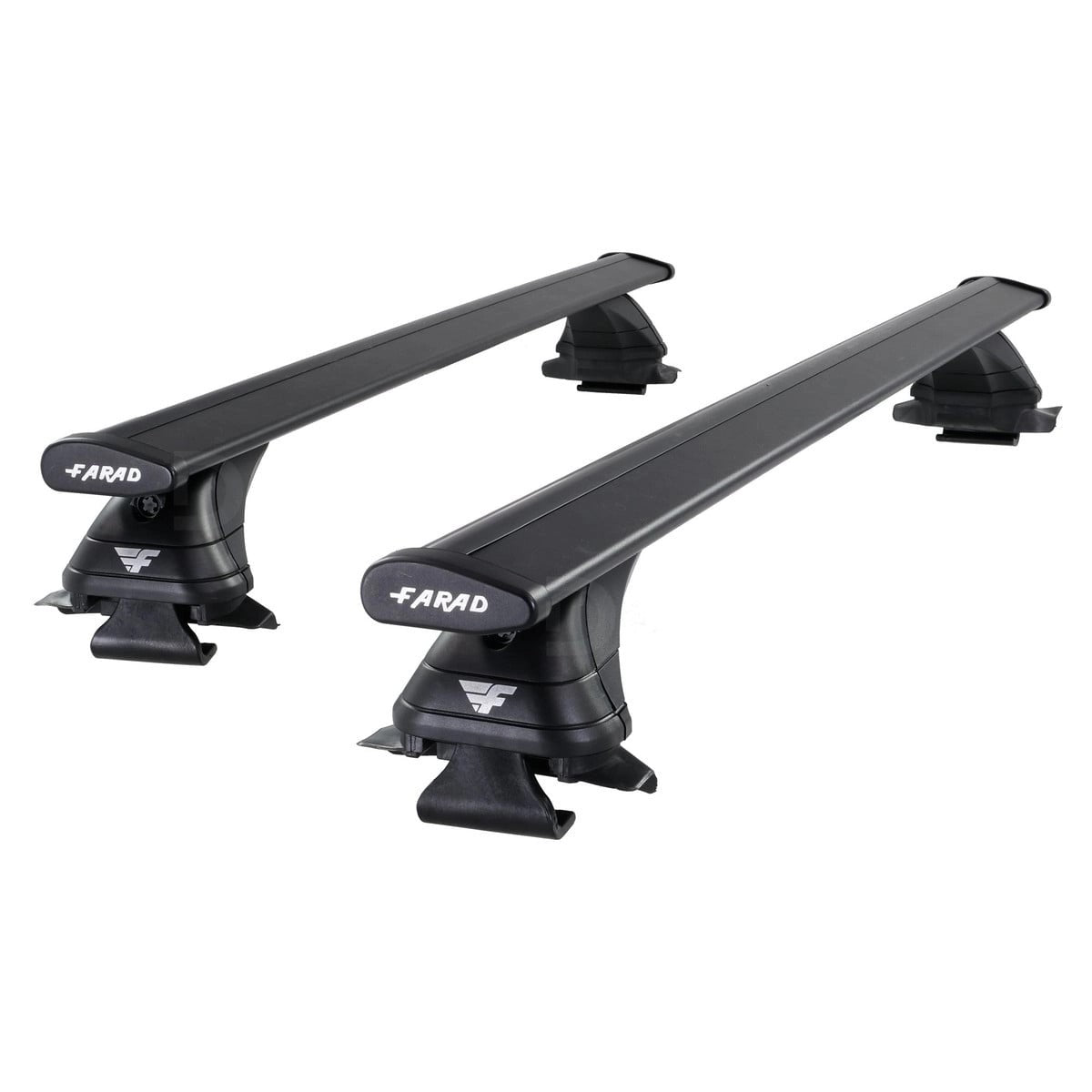 FaradProWingBlackAluminiumRoofBarstofitMercedesGLB(X247)2020-2026(OpenRoofRails)
