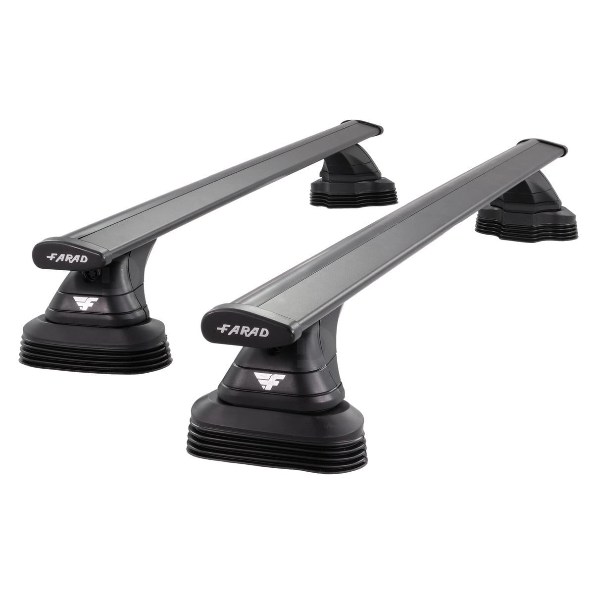 FaradProWingBlackAluminiumRoofBarstofitBMW1Series(3Door)(F21)2012-2019(FixedPointRoof)