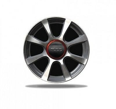 Fiat50016"AlloyWheelSet8-SpokesDesign"