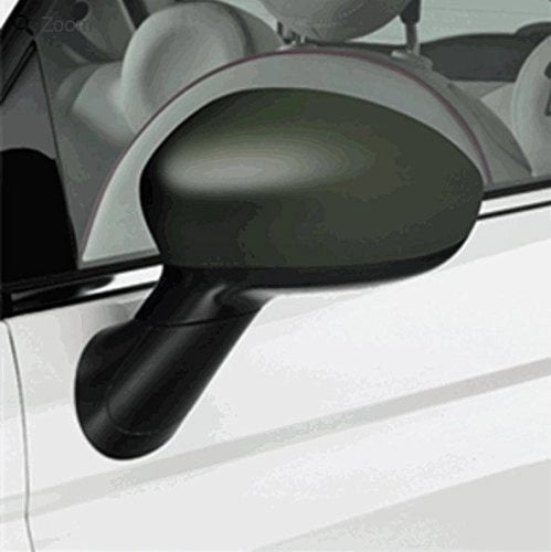 Fiat500SideMirrorCovers,WrappedMilitaryGreen