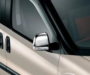 FiatDobloChromeMirrorCovers
