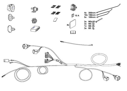 FiatDobloTowingConnectionWiringSystem7/13PIN