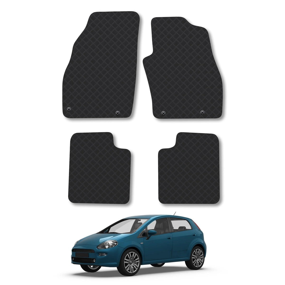 FiatPutnoEVOCarMats(2010-2012)