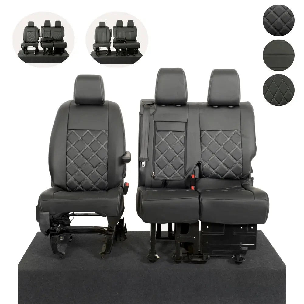 FiatScudoSeatCoversTailoredLeatherette2022+