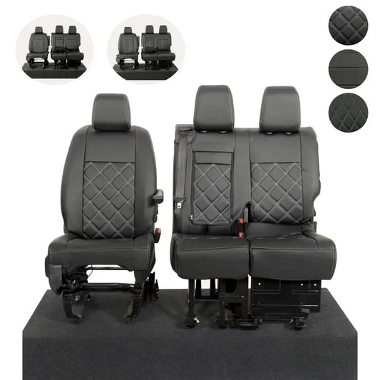 FiatScudoSeatCoversTailoredLeatherette2022+