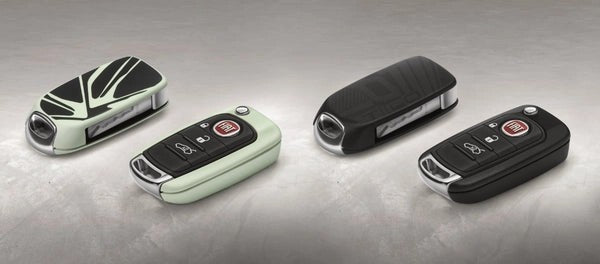 FiatTipoKeyCovers,BlackTipo&Black/WhiteFantasy2-Piece