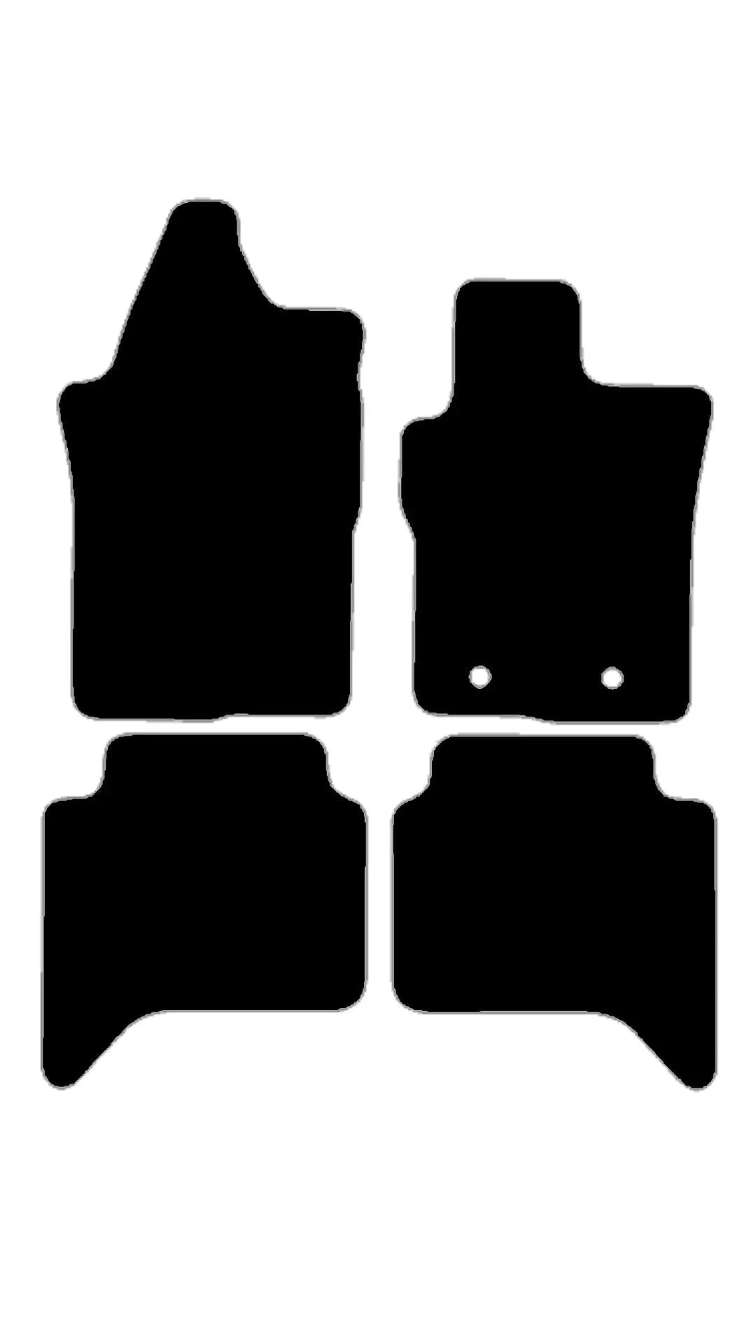 FitsFordRanger2022+RubberMats