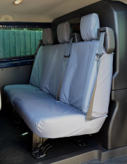 FitsFordTransitCustom2023+Rear3-SeaterBenchSeatCover