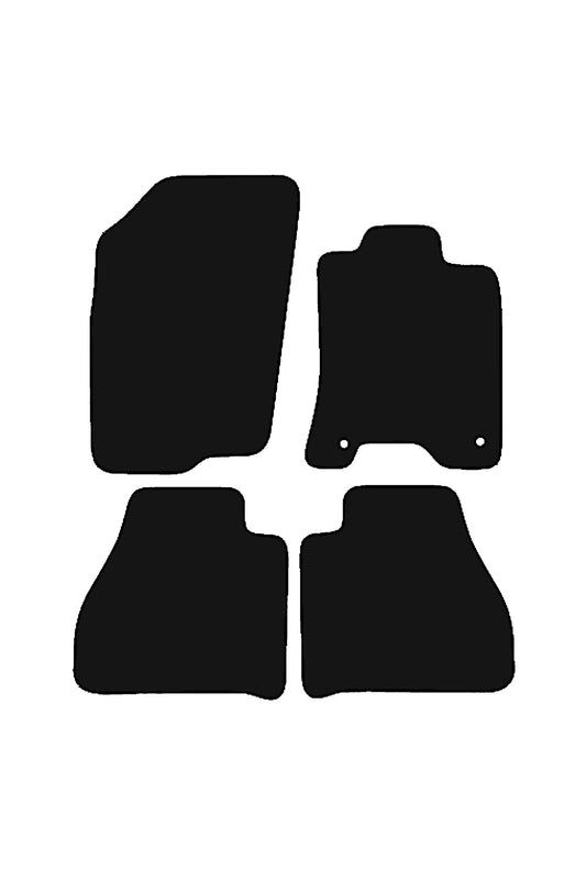 FitsMercedes-BenzX-Class2017+Front&RearRubberMats