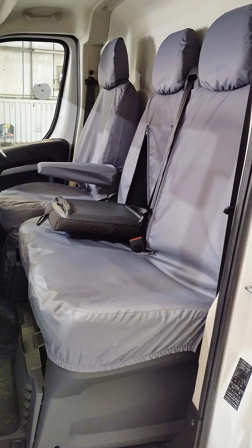 FitsVauxhallMovano-eVan2022+FrontSeatCovers