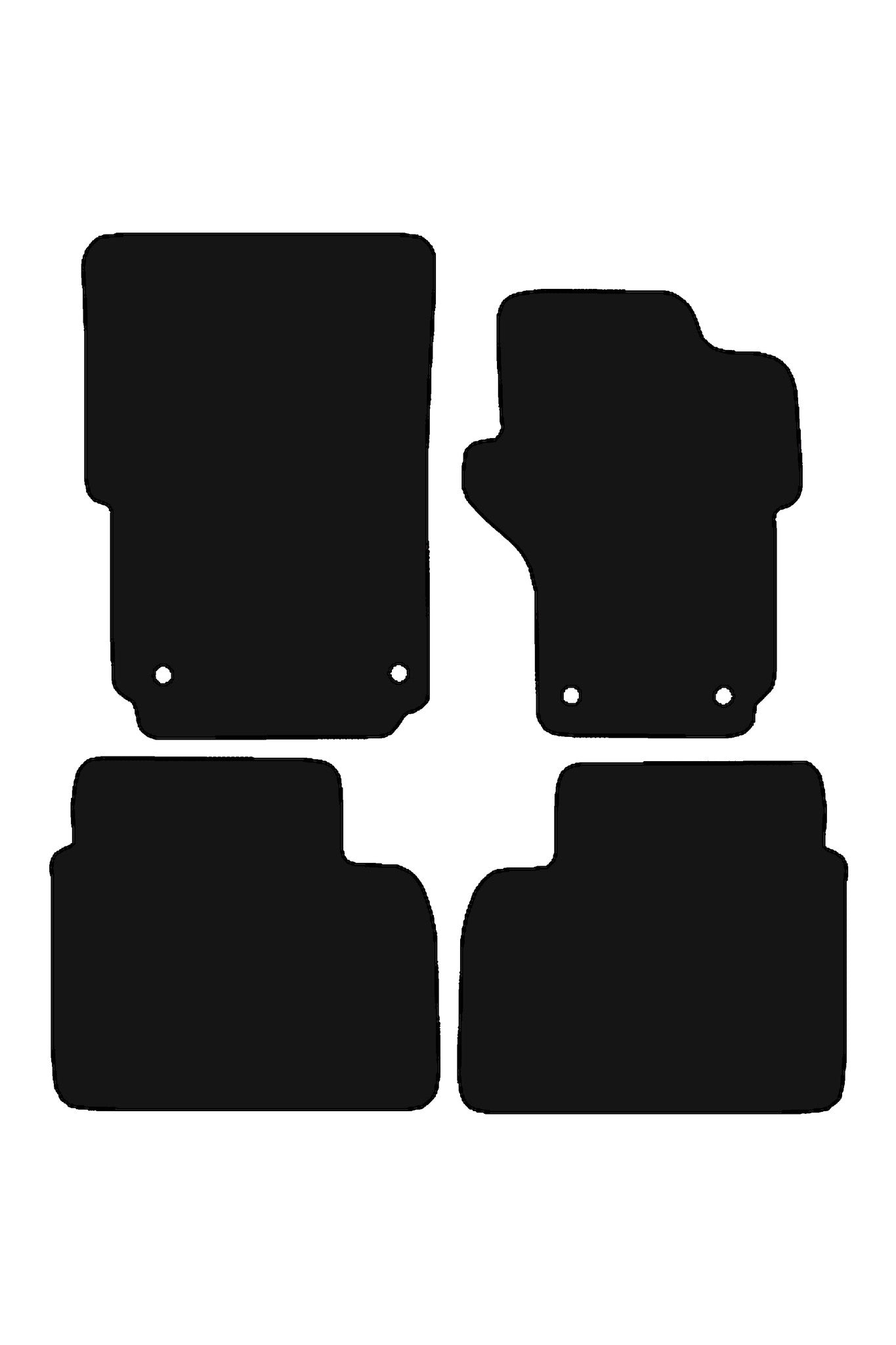 FitsVWVolkswagenAmarok2011-2022RubberMats