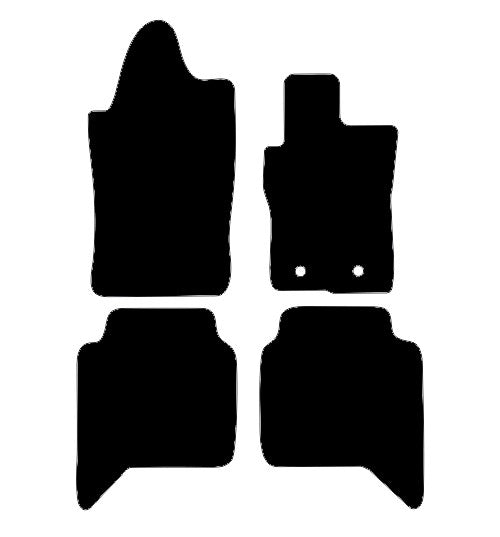 FitsVWVolkswagenAmarok2022+RubberMats