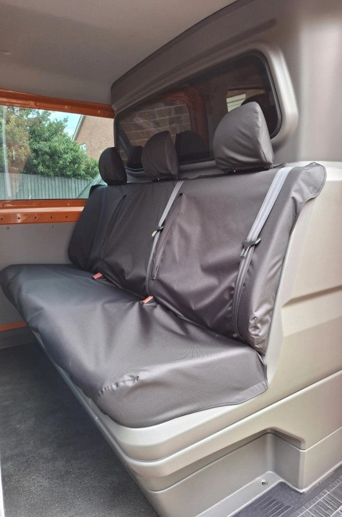 FitsVWVolkswagenCrafter2017+CrewCabRearSeatCovers